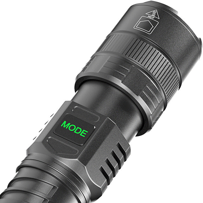 Illuminate Your Adventures with the Electric Display Camping Portable Flashlight