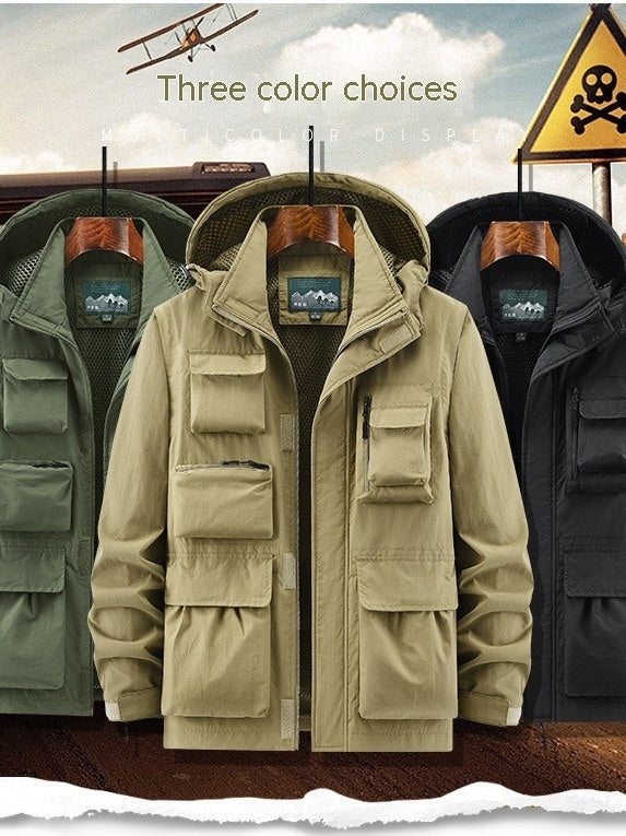 Unleash Your Outdoor Adventure with the Outdoor Shell Jacket Overalls Jacket