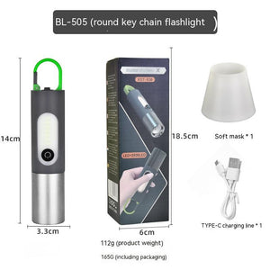 Illuminate Your Adventures with the Outdoor Multifunctional Camping Lighting Flashlight
