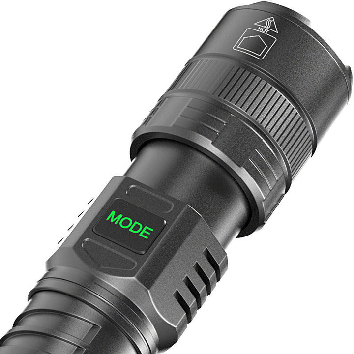 Illuminate Your Adventures with the Electric Display Camping Portable Flashlight