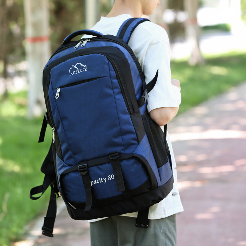 Men's 60L Large Capacity Travel Hiking Backpack