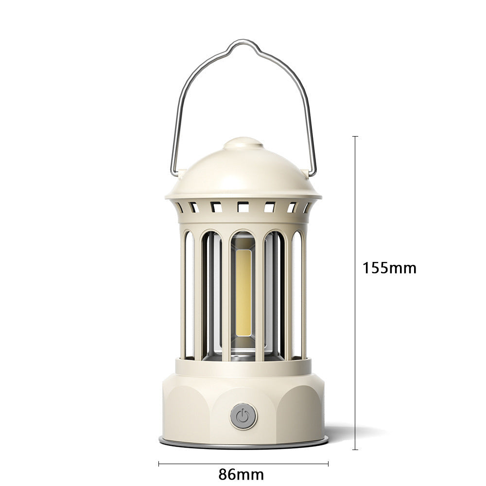 Illuminate Your Adventures with the Outdoor Camping Lantern Retro Barn