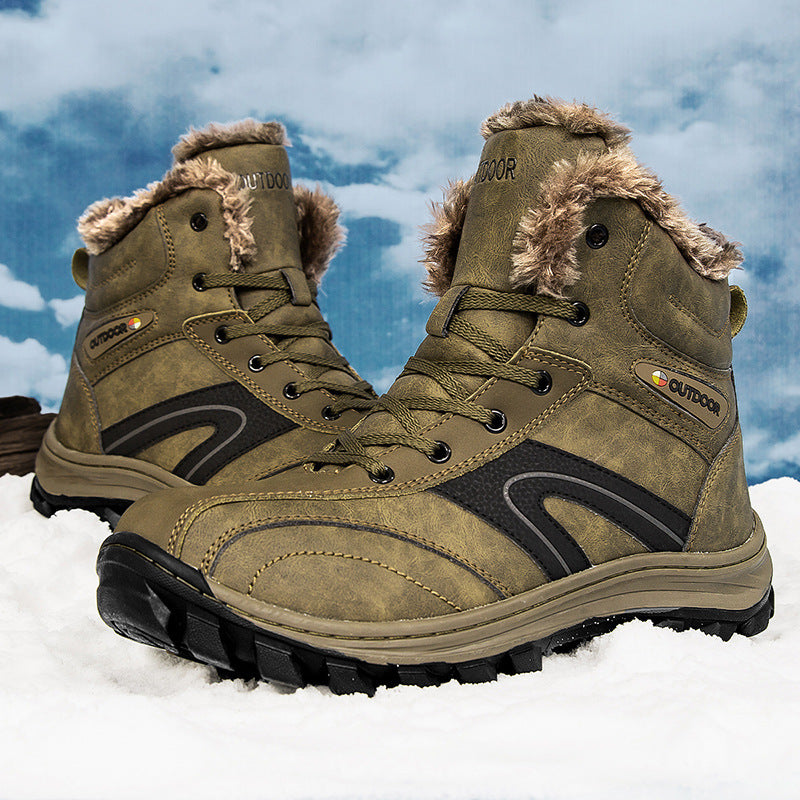Winter Plus Velvet Warm Plus Size Hiking Boots