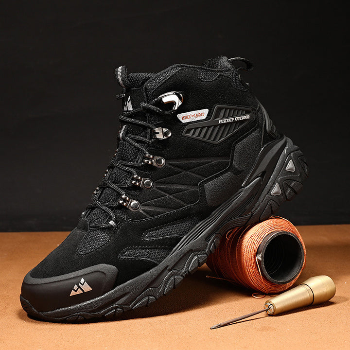 Outdoor Leisure High-top Waterproof Hiking Shoes