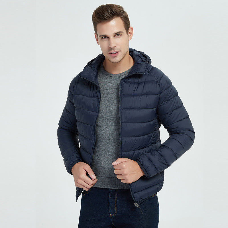 Men's stand-collar winter jacket