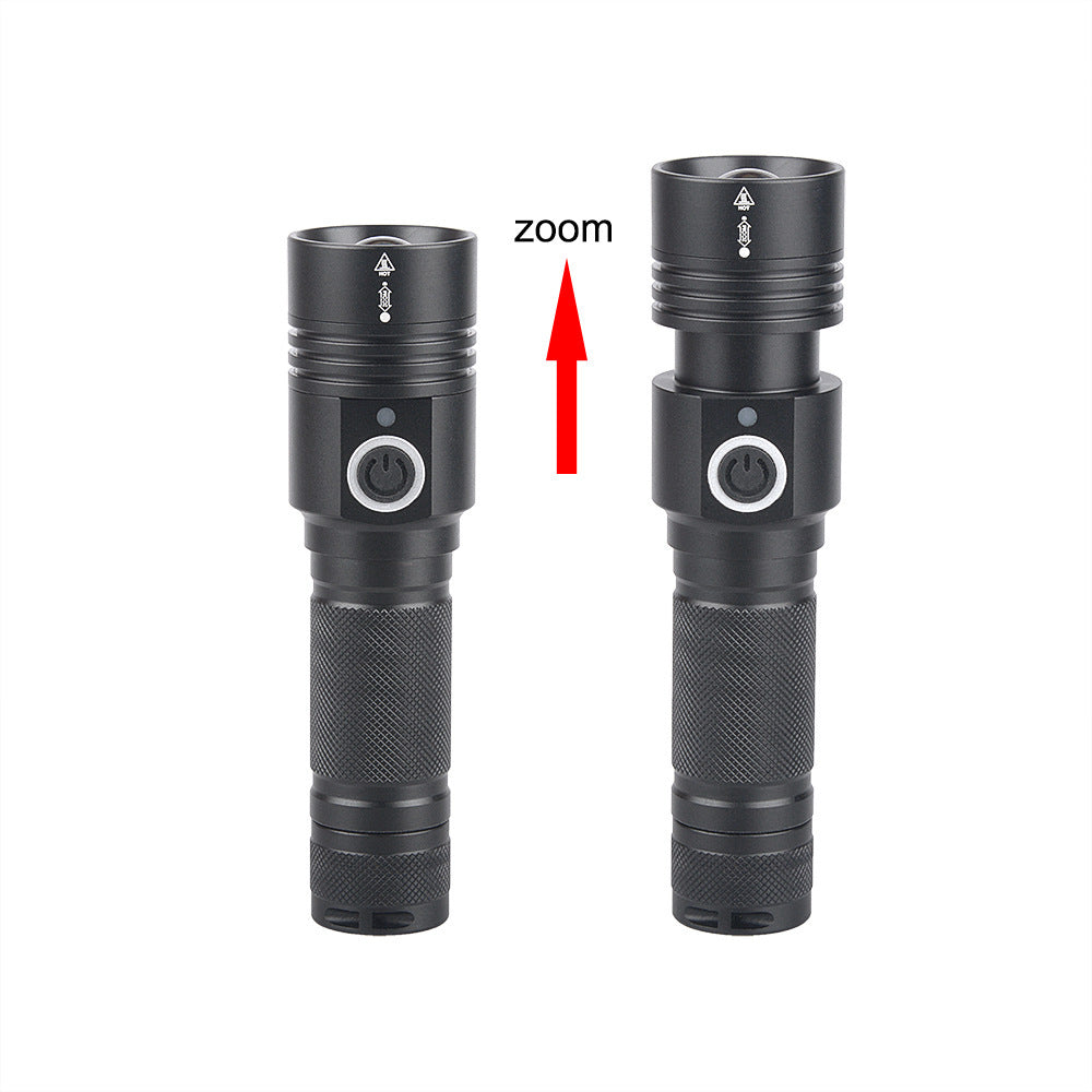 Outdoor Telescopic flashlight