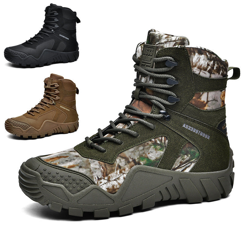 High-top Outdoor Hiking Tactical Boots