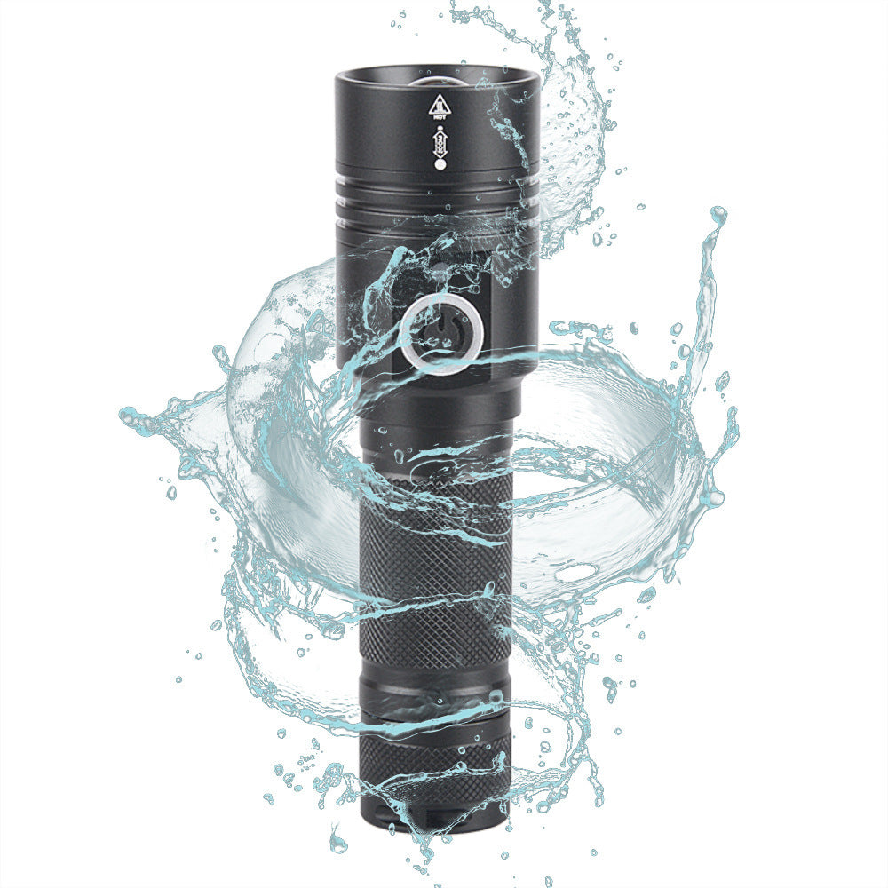 Outdoor Telescopic flashlight