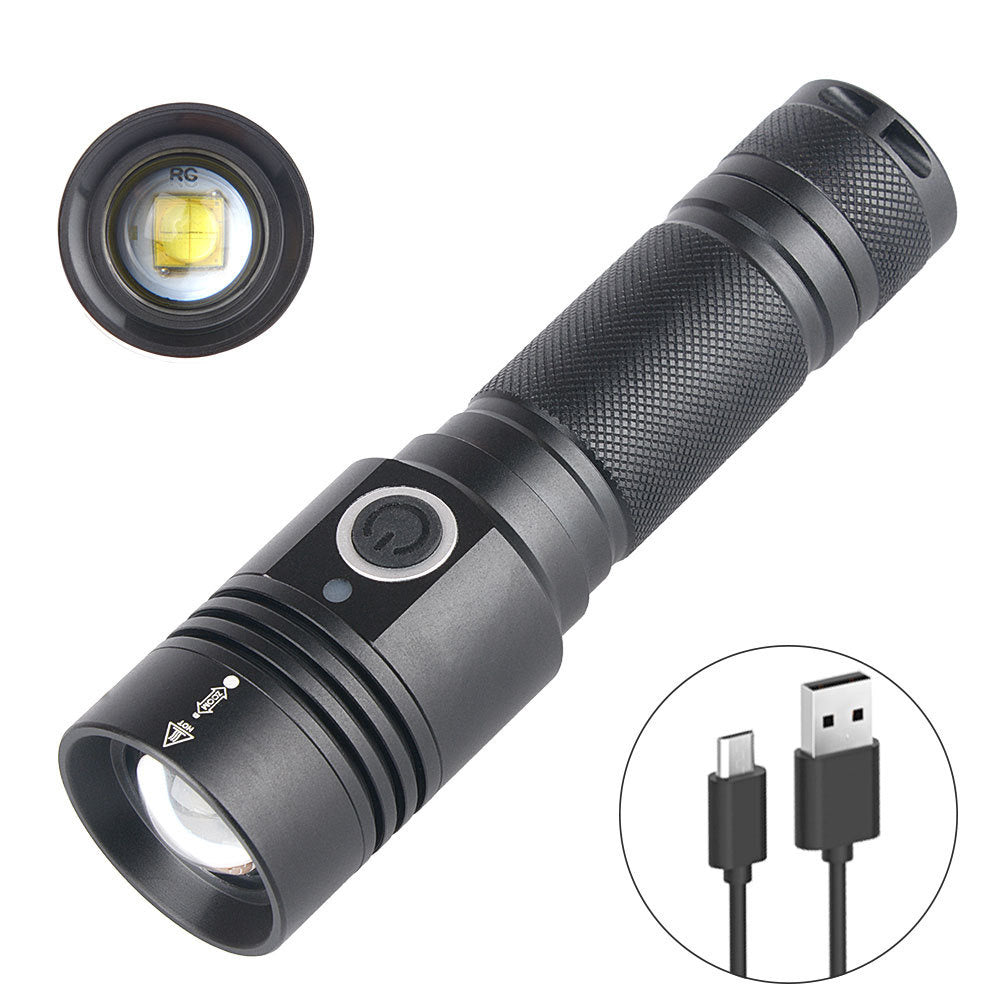 Outdoor Telescopic flashlight