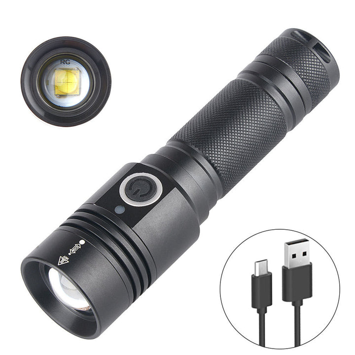 Outdoor Telescopic flashlight