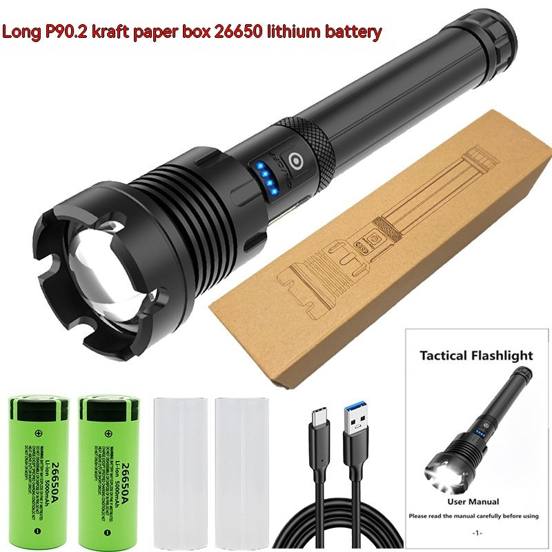 Outdoor Camping Emergency Rechargeable Flashlight