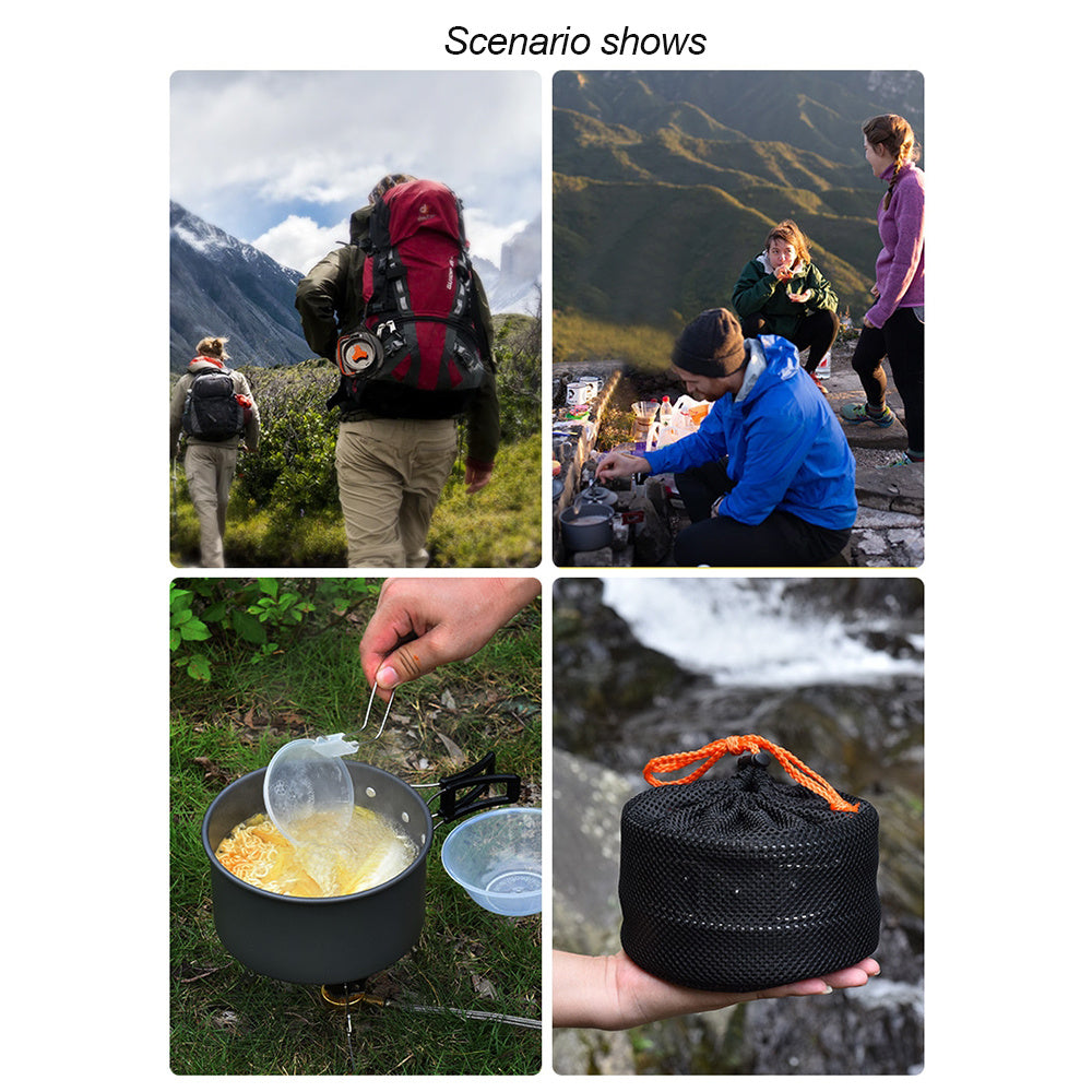 Outdoor Hiking Cookware Tableware