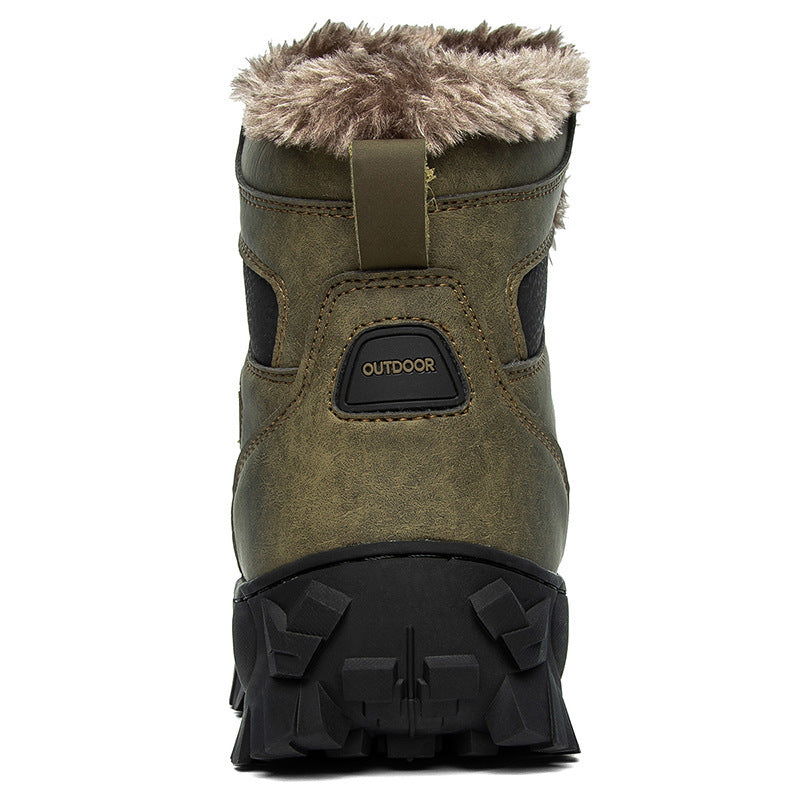Men's Plus Size Warm High Top Shoes