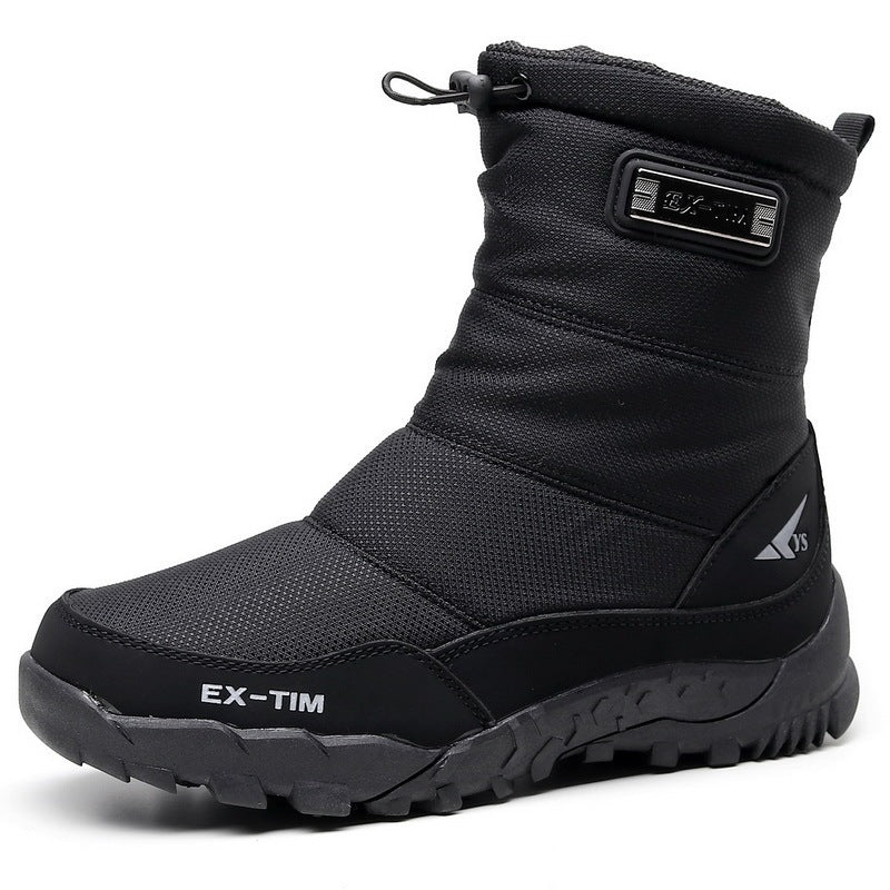 Men's Waterproof Fleece-lined Hiking Shoes