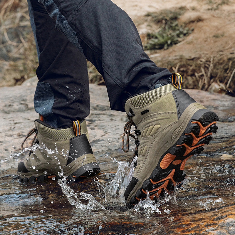 High-top Breathable Waterproof Shoes