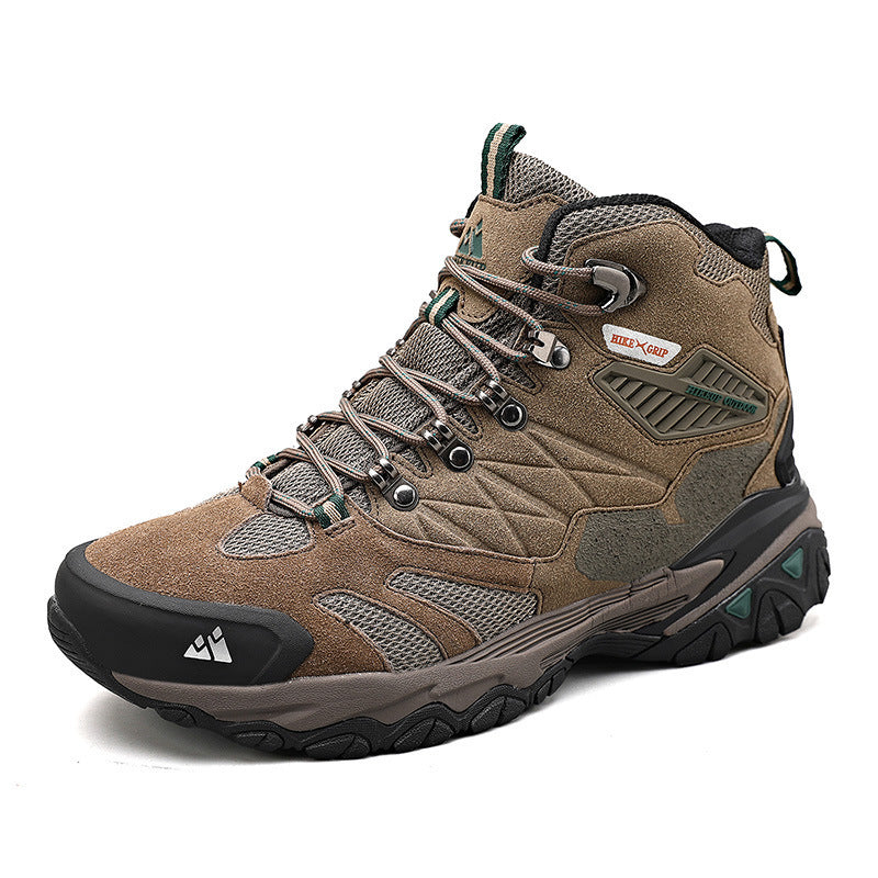 Outdoor Leisure High-top Waterproof Hiking Shoes
