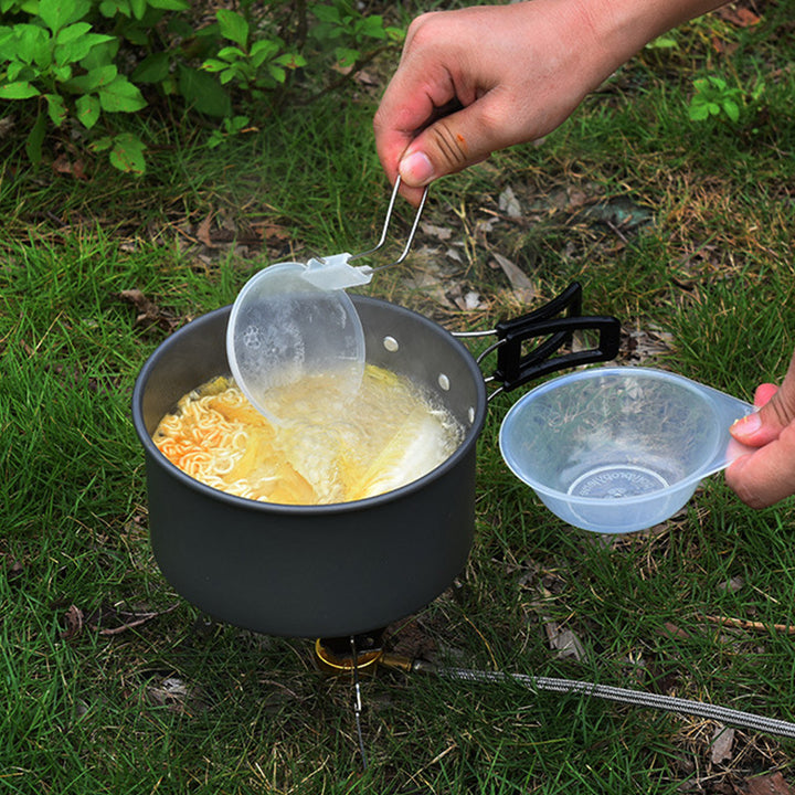 Camping Combination Suit Pot Folding Mini Cookware