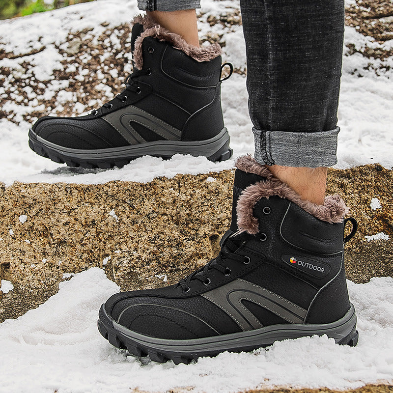 Winter Plus Velvet Warm Plus Size Hiking Boots