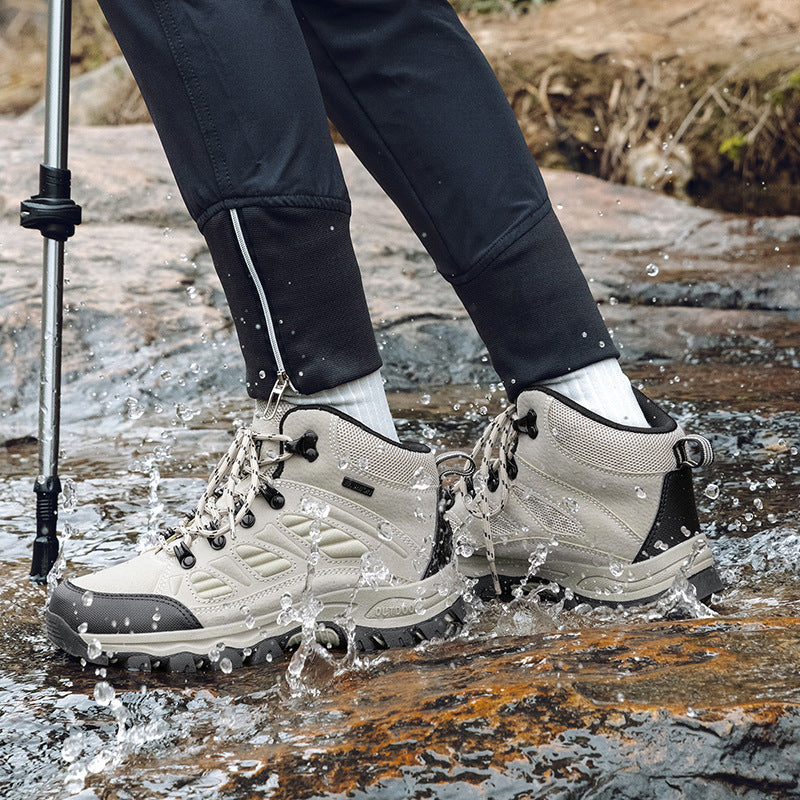 High-top Breathable Waterproof Shoes